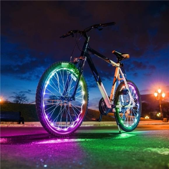 Battery Powered LED Strip Lights 13.2ft,RGB Color Changing Flexible Battery - Picture 2 of 7